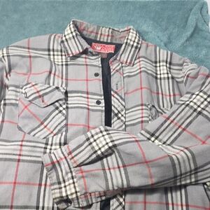 King Crown Plaid Coat